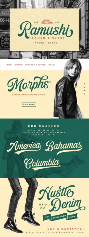 The Kogles Script Typeface The Kogles Script Typeface