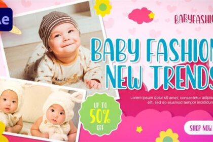 Videohive - Baby Shop, Kids Fashion Promo, Baby Clothes Shop