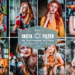 05 Instagram Filter Portrait Actions