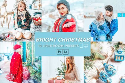 10 Bright Christmas Desktop & Mobile Presets