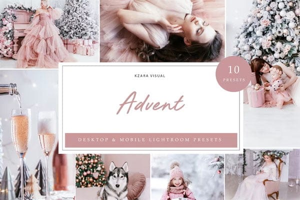10 x Lightroom Presets Advent Presets 10 x Lightroom Presets Advent Presets