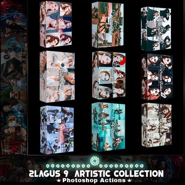 2lagus 9 Artistic Collection Photoshop Actions 2lagus 9 Artistic Collection Photoshop Actions