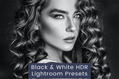 30 Black & White HDR Presets