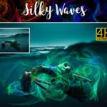 4K Silky Waves Overlays