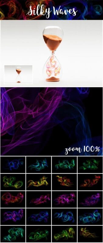 4K Silky Waves Overlays Free Download 4K Silky Waves Overlays