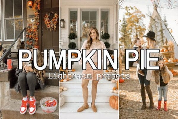 5 Pumpkin Pie Lightroom Mobile Presets 5 Pumpkin Pie Lightroom Mobile Presets
