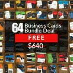 64 Business Card Templates Bundle