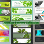 Abstract Banners Collection