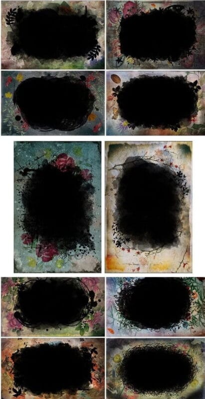 Artistic Vintage Photo Clipping Masks Artistic Vintage Photo Clipping Masks