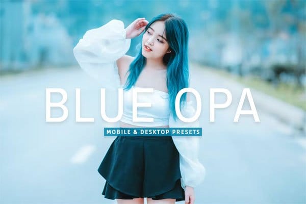 Blue Opal Presets for Mobile and Desktop Blue Opal Presets for Mobile and Desktop