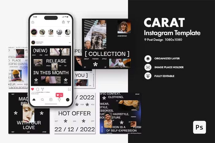 Carat Fashion Instagram Post Carat Fashion Instagram Post