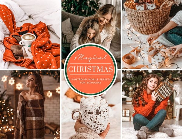 Christmas Mobile Lightroom Presets Christmas Mobile Lightroom Presets