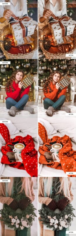 Christmas Mobile Lightroom Presets Christmas Mobile Lightroom Presets