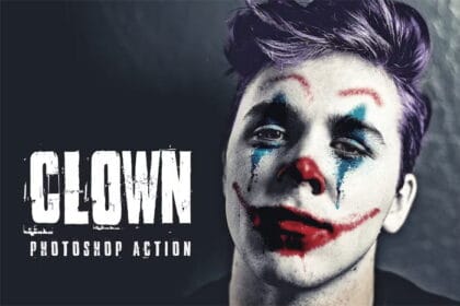 Clown Photoshop Action
