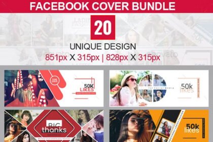 Facebook Cover Bundle 20 Design