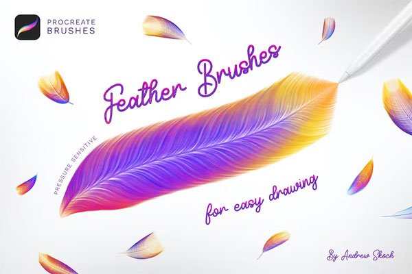 Feathers Procreate Brushes
