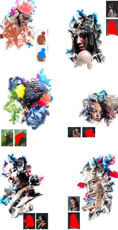 Ink in Water Photoshop Action Ink in Water Photoshop Action