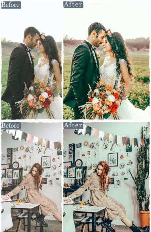 Insta Filter Green Photoshop & Lightroom Presets Insta Filter Green Presets