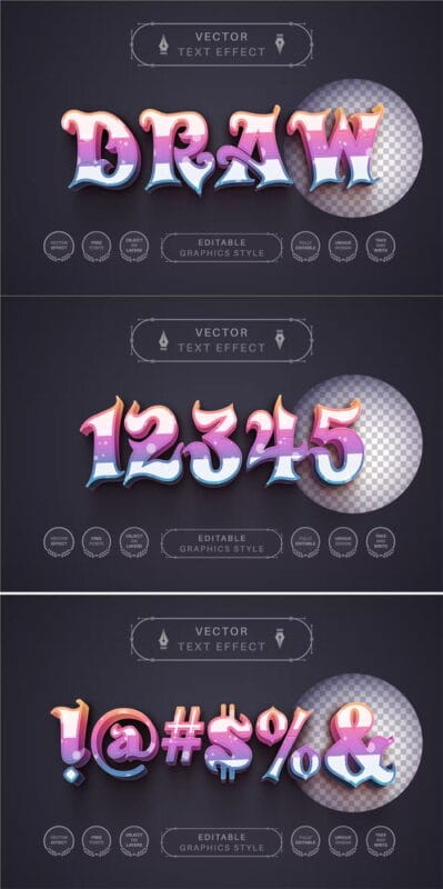 Magic Unicorn Editable Text Effect Font Style Magic Unicorn Editable Text Effect Font Style
