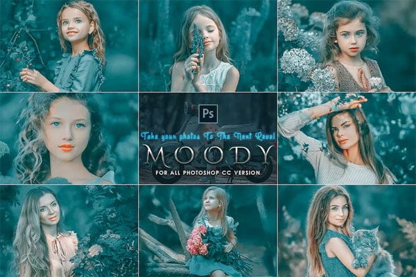 Moody Photoshop Actions Free Download Moody Photoshop Actions