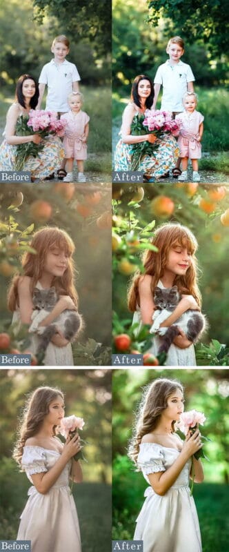 Portrait Children Photoshop Actions Portrait Children Actions