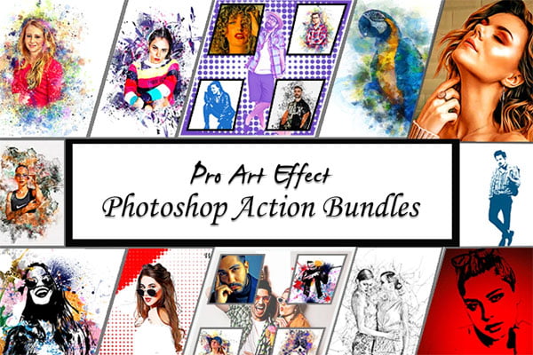 Pro Art Effect PS Action Bundles