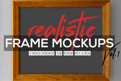 Realistic Frame Mockup Vol.1