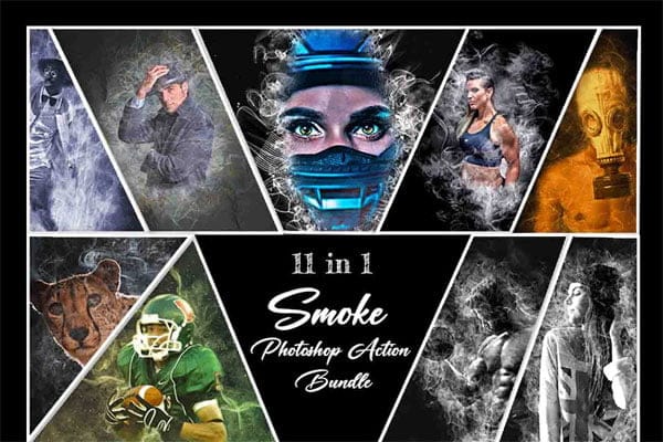Smoke Photoshop Action Bundle Smoke Photoshop Action Bundle