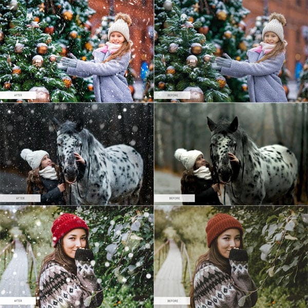 Snow Photo Overlays Snow Photo Overlays