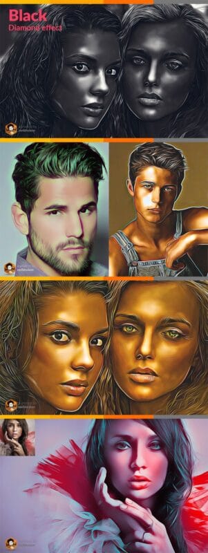 Speed Art Photoshop Action Speed Art Photoshop Action