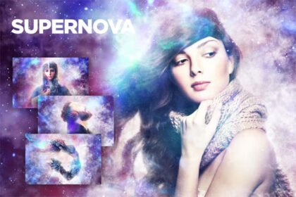 Supernova CS4+ Photoshop Action