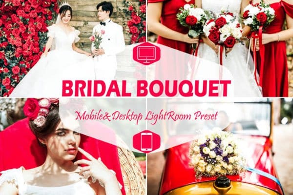10 Bridal Bouquet Lightroom Presets 10 Bridal Bouquet Presets