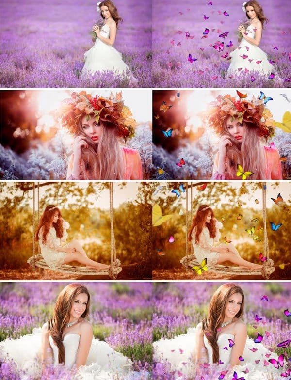 110 Flying Butterfly Photo Overlays 110 Flying Butterfly Overlays