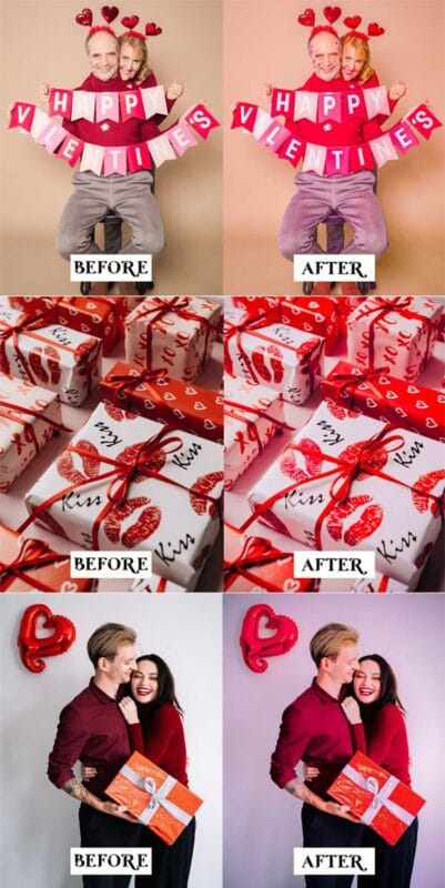 15 Lightroom Presets for Valentine's Day 15 Lightroom Presets for Valentine's Day