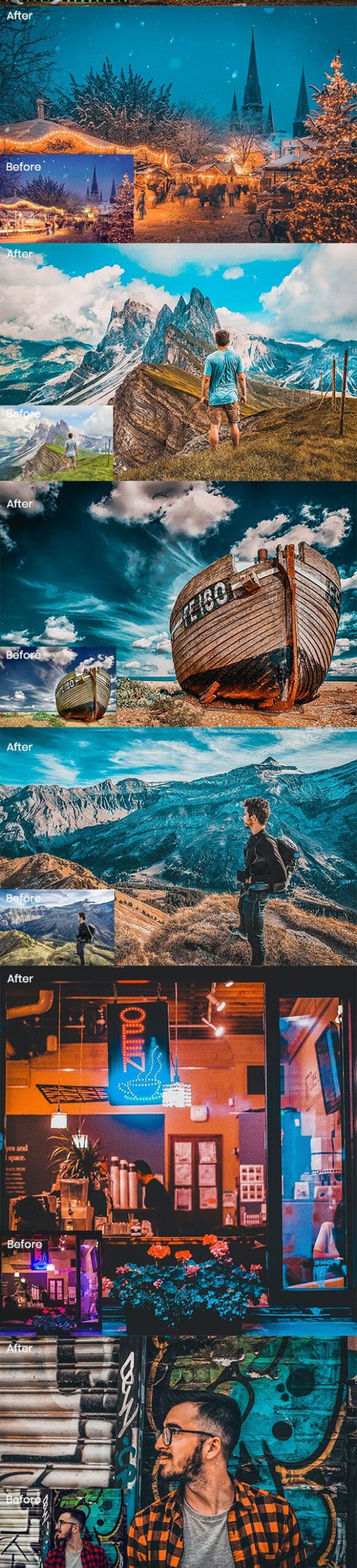 22 Orange & Teal Look Lightroom Preset 22 Orange & Teal Look Preset
