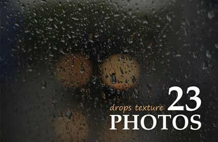 23 Drops Photo Effects Overlays