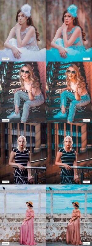 26 Orange & Teal Look Lightroom Presets 26 Orange & Teal Look Presets