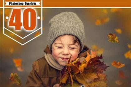 40 Autumn Leaves Overlays