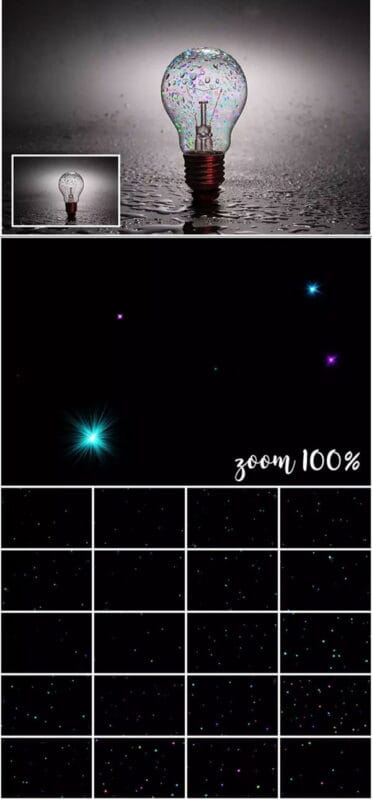 5K 27 Colorful Stars Photo Overlays 5K 27 Colorful Stars Photo Overlays