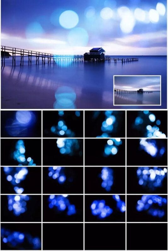 5K Ice Bokeh Photo Overlays 5K Ice Bokeh Photo Overlays