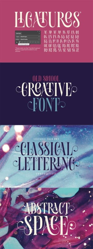 Aquatory Classic Font Aquatory Classic Font