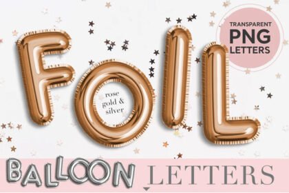 Foil Balloon Letters