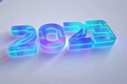 Digital Clean 3D Logo Reveal White 2023