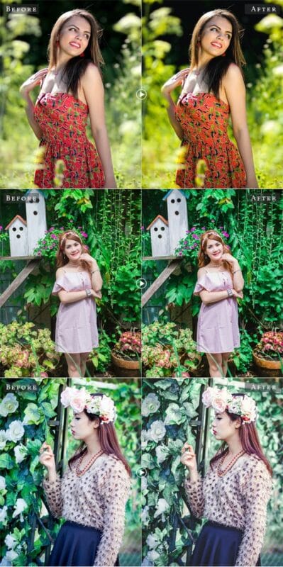 Garden Mobile Lightroom Presets Garden Mobile Lightroom Presets