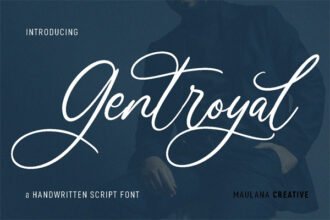 Gentroyal Script Font