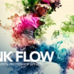 Ink Flow Animation Photoshop Action
