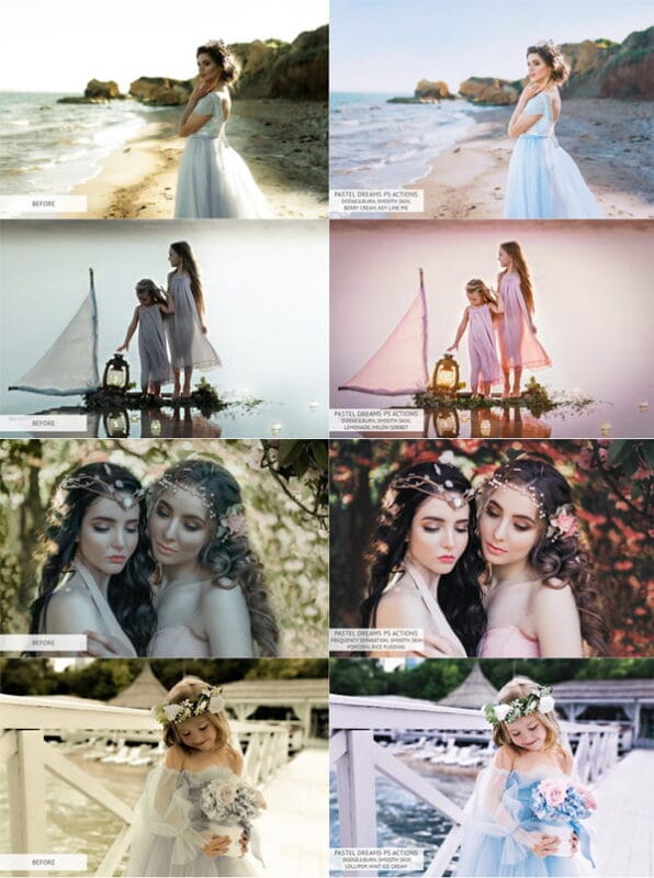 Pastel Dreams Photoshop Actions Pastel Dreams Photoshop Actions