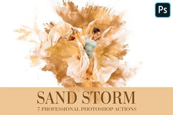 Photoshop Actions Sand Storm Photoshop Actions Sand Storm