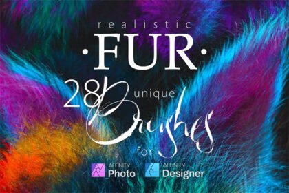 Realistic FUR Brushes for Affinity