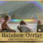 Realistic Rainbow Photoshop Overlay